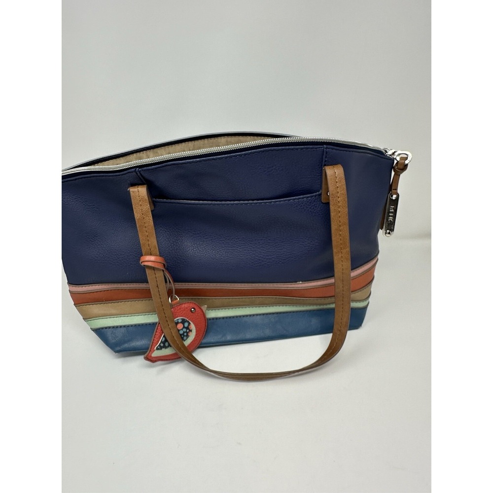 Relic Purse Double Strap Should Handbag Multicolor with Charm